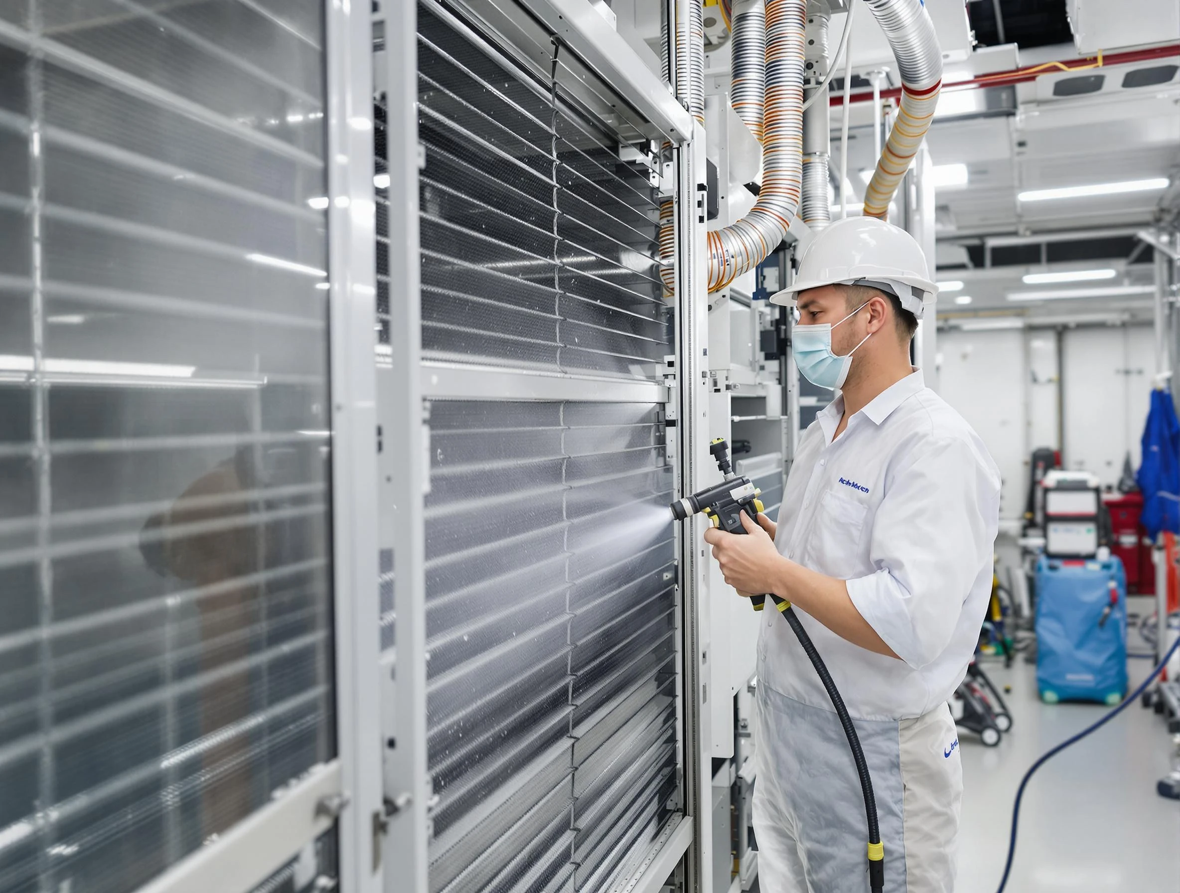 Professional AC coil cleaning by Boulder Air Duct Cleaning in Boulder