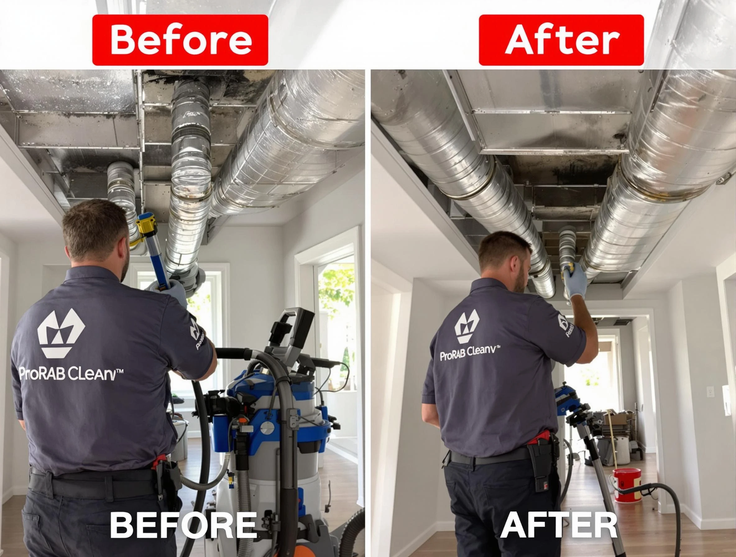 Boulder Air Duct Cleaning expert performing thorough residential duct cleaning in a Boulder home
